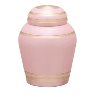 ミニ骨壷, シンプルモダン, パールピンク, ソウルプチポット