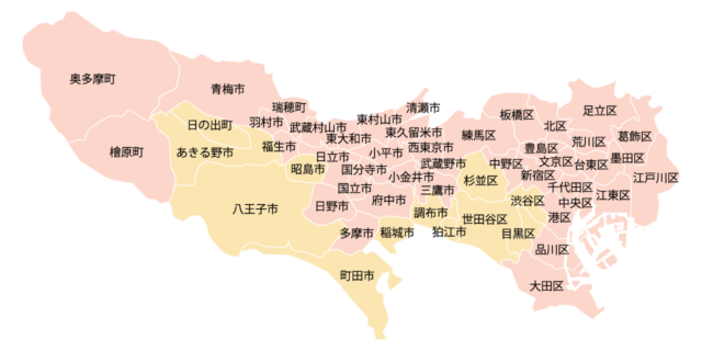神奈川県のご遺骨お引き取りマップ